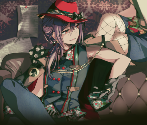 hatterchan:detective kaoru (yes those are Lisa’s legs)