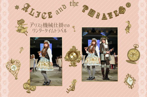 lolitahime: Gallery report from the Pop-Up Labyrinth Fashion Show Pt. 1 - Alice and the Pirates