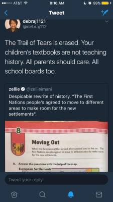 thesociologicalcinema:  The Trail of Tears is erased. Your children’s textbooks are not teaching history. All parents should care. All school boards too.~ @debraj112  