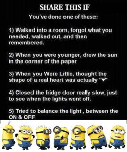 beautifulsadness2:  I love minions  #1   I just attributted it to old age~!
