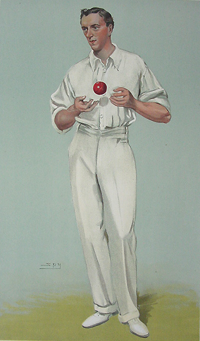 Leslie Ward (Spy) - Bernard Bosanquet Vanity Fair, September 15, 1904