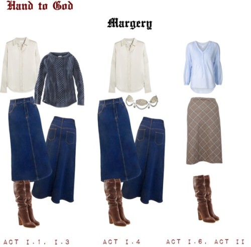 Hand 2 God Margery by lindsayamber featuring a brown skirtChloé shirt blouse, $1,010 / Veronica Bear