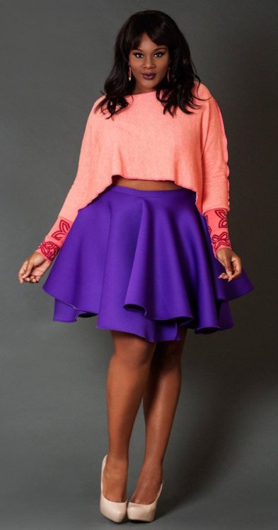 Nakimuli Purple Mambo Skirt