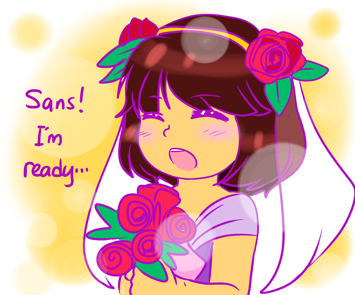 Quantumtale — Last Question Can you please draw TK Frisk in a...