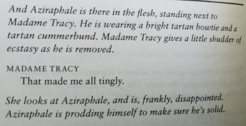 how can anybody be disappointed by aziraphale