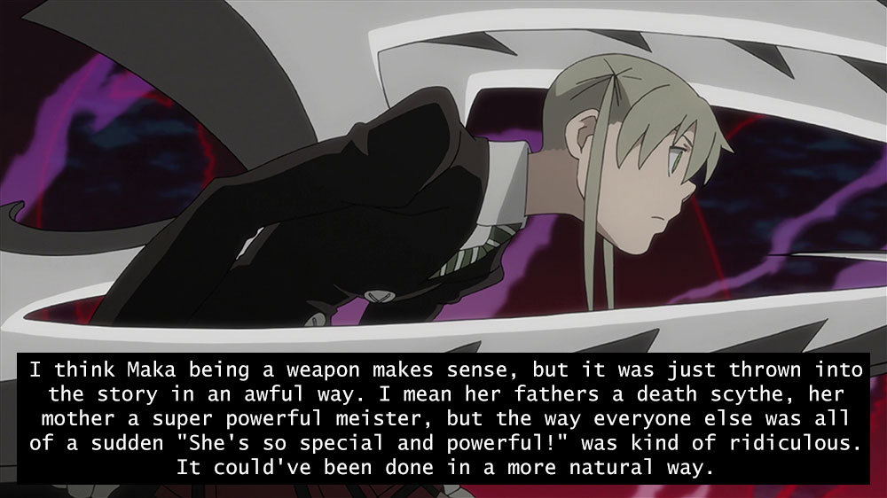 I just finished soul eater and was wondering why Maka reached her weapon  form? : r/souleater