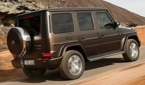 What a difference 39 years makes alternating views of Mercedes-Benz G-Class, 1979 and Merc