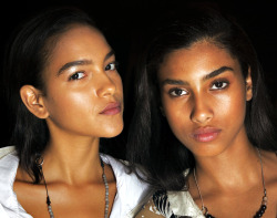 furples:Joline Braun and Imaam Hammam / Rag &amp; Bone Spring 2015  