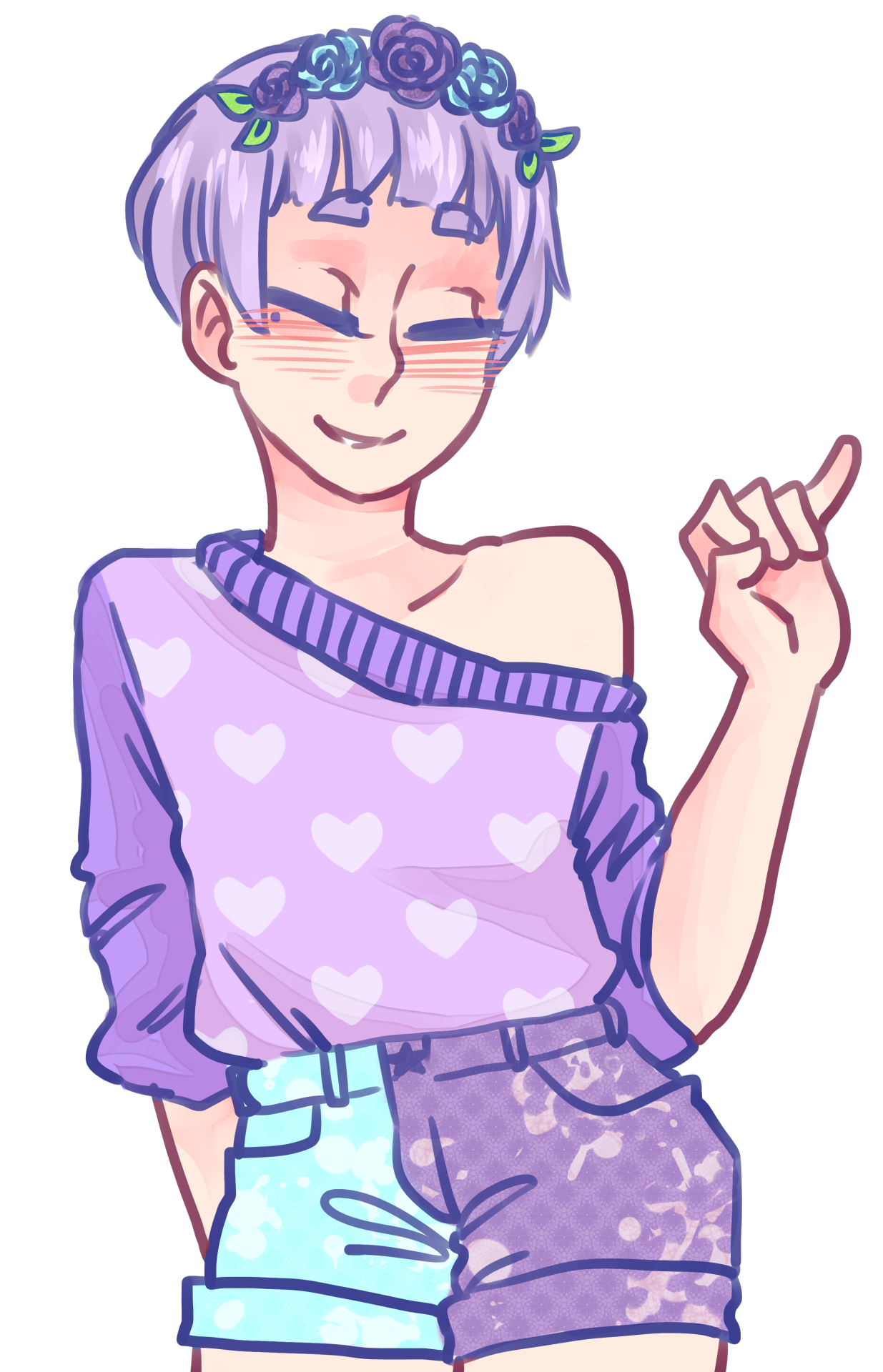 gayda:  transparent pastel princess with and without sparkles