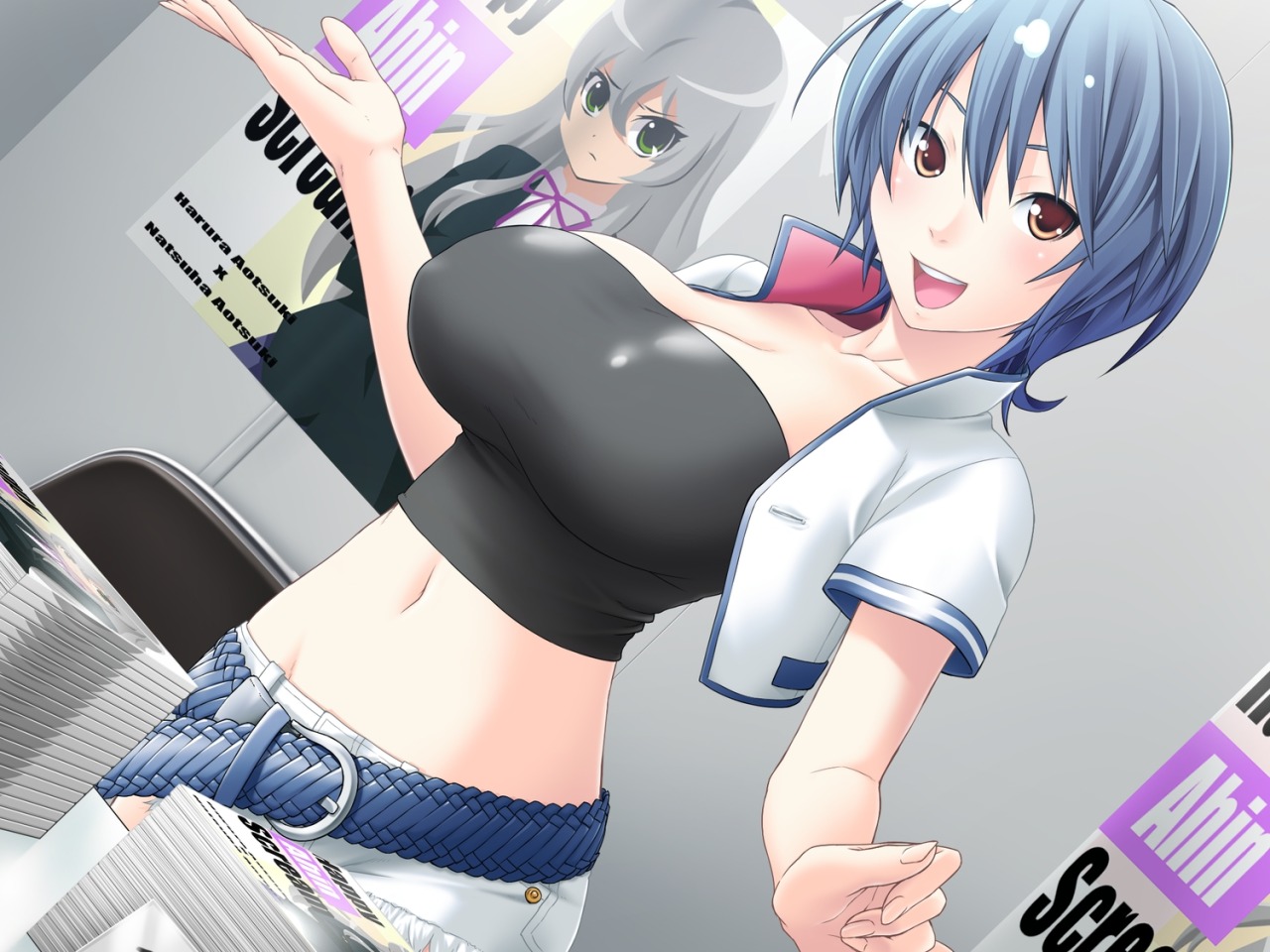 sexybossbabes:  SEXY BABES (myTwitter: @sxybossbabes)picture  source: Konachan.com