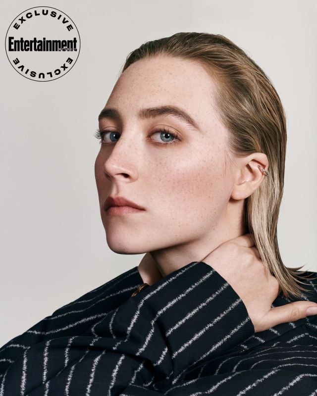 Saoirse Ronan and Timothee Chalamet for Entertainment Weekly