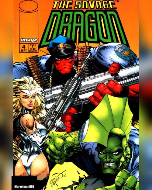 Savage Dragon 4 (1993) . Written and art by Erik Larsen  Colors by Steve Oliff, Reuben Rube and Anto