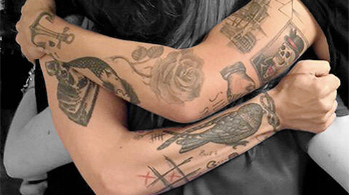 Harry styles and louis tomlinson tattoos