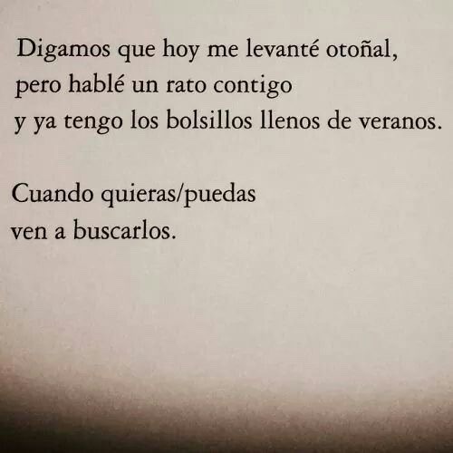 Si lo crees, lo creas.