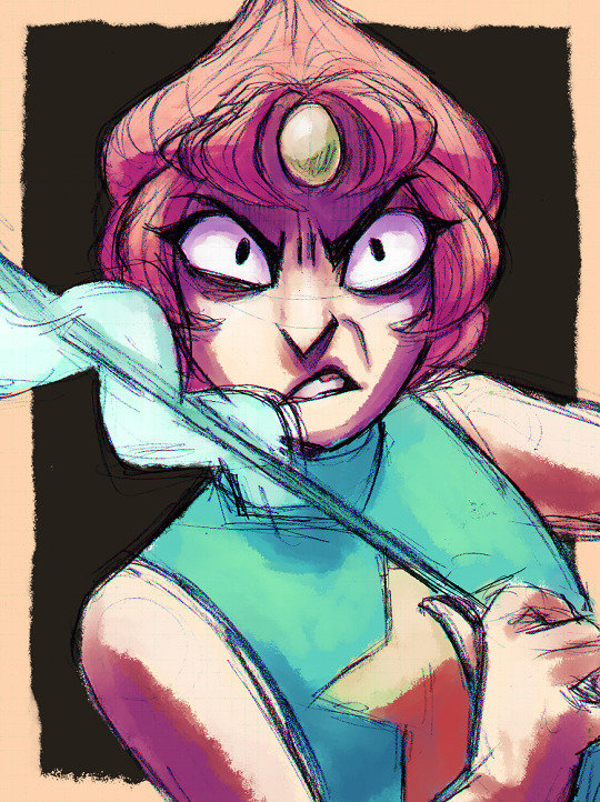 hygieidoodles:  changed the composition on the pearl to make it more consistent w