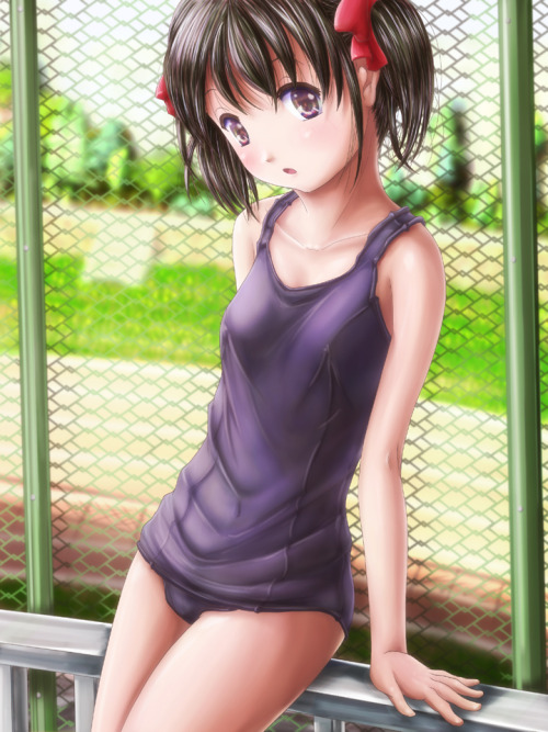２次エロ画像専門館 【50枚】スク水こと、スクール水着を着ている女の子のエロ画像下さい！ その118
