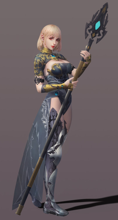 Fantasy character practice  Yuan Xin www.artstation.com/artwork/2xVaNx