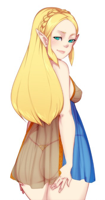raccoon-in-disguise: Someone commissioned me a while back to finish that zelda sketch