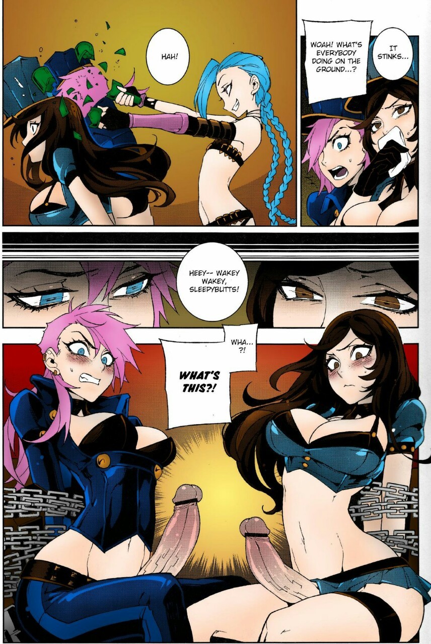 senpaihentai69: (Hirame Sensei)] JINX Come On! Shoot Faster (League of Legends) [English]