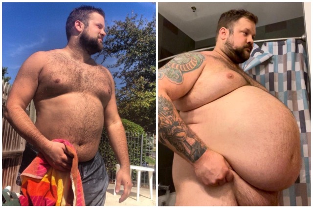 thatonebigchub:2013-2021 200 lbs gained. From thick boy, to super obese man 