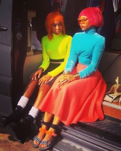 eyeblogaboutnothin:Erykah Badu and her daughter Puma