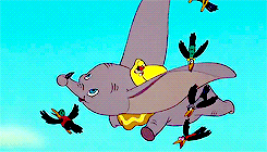 mothgirlwings:  animations-daily: The very things that held you down are gonna carry you up and up and up!  “Dumbo” (1941)