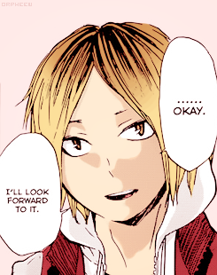 orpheew:  ↳ 30 days of Haikyuu!! day 01 — your favorite character : kozume