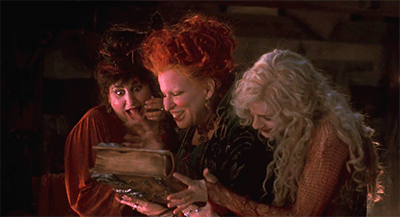 When squad realizes they love the same book series.