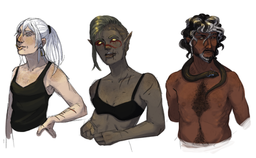 Trying to&hellip; figure out&hellip; people&hellip; cuz I have not drawn them enough recently and i’