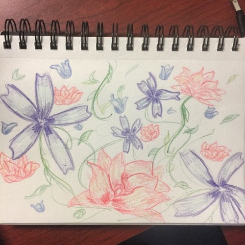 Doodled Some Flowers