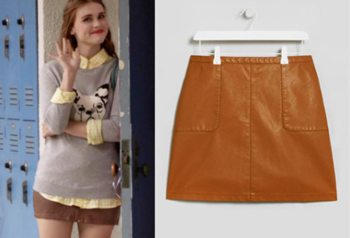 Lydia Martin faux leather skirt - ALTERNATIVEA-Line PU Skirt - Matalan - £14submitted by @shad