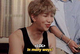 Jimin Introducing Namjoon