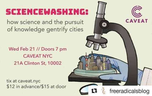 #Repost @freeradicalsblog (@get_repost)・・・What does science have to do with gentrification? Come fin
