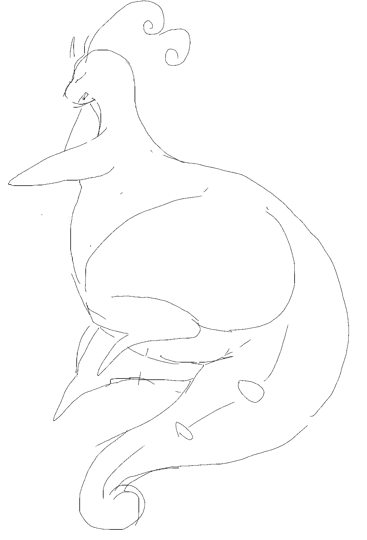 drew this with a mouse because I don&rsquo;t know