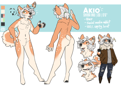 sorimori:  commission for akiyogurt @ twittergood dog gets ref!