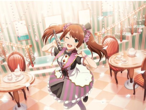 mstage-en: 「 Café Parade 」-  Initial SR/SR+ Art