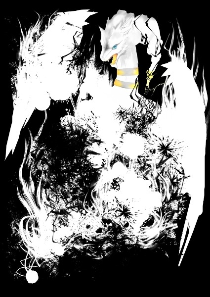 alternative-pokemon-art:  Artist Black and white Pokemon art by request.
