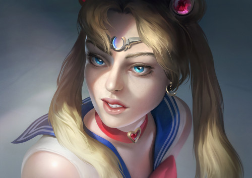 Porn Pics thecollectibles:    Sailor Moon Redraw Challenge