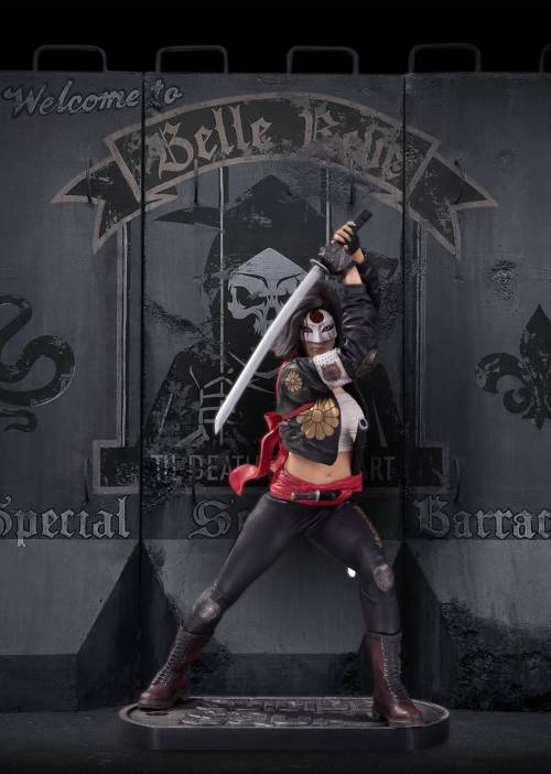 Harley Quinn, Deadshot, The Joker, Katana, Killer Croc and Boomerang Suicide Squad Statues by D