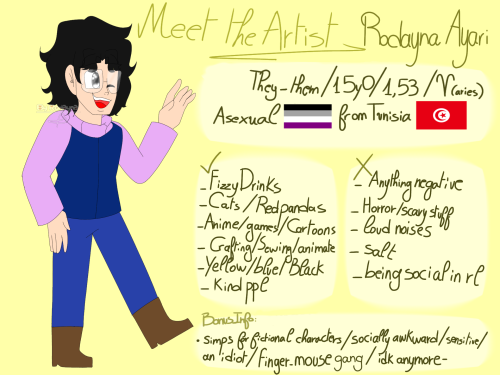 idk how I forgot to post this but here we go– *ahem* get to know me!! well nice to meet ya Uwu