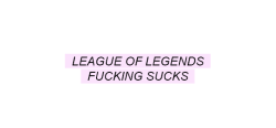 iloveleagueoflegends:  pinker and more vulgar