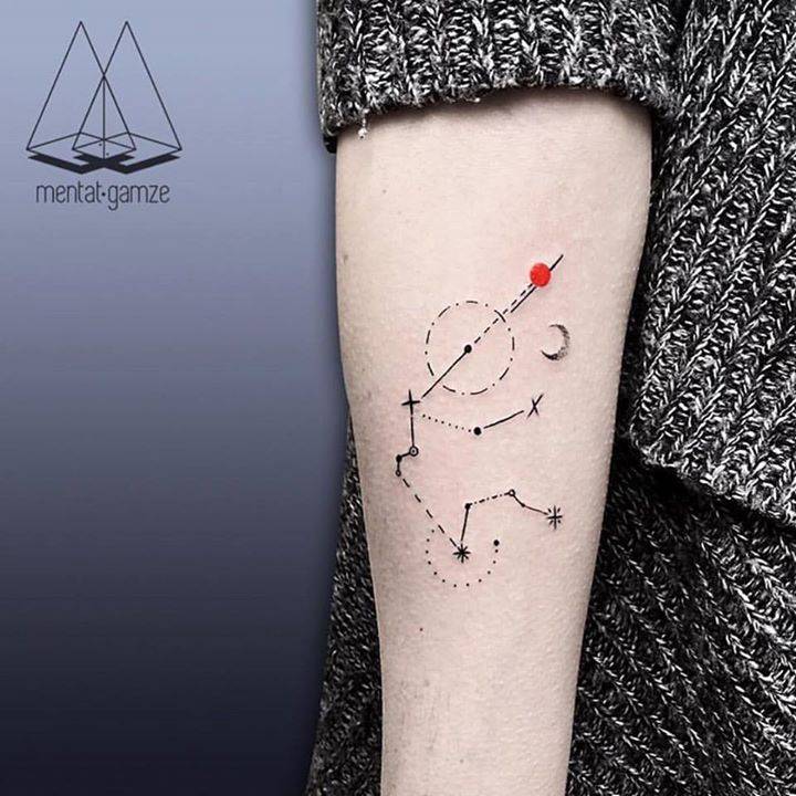 31 Constellation Tattoos That Will Give You Star Eyes | Star tattoos, Constellation  tattoos, Constilation tattoo