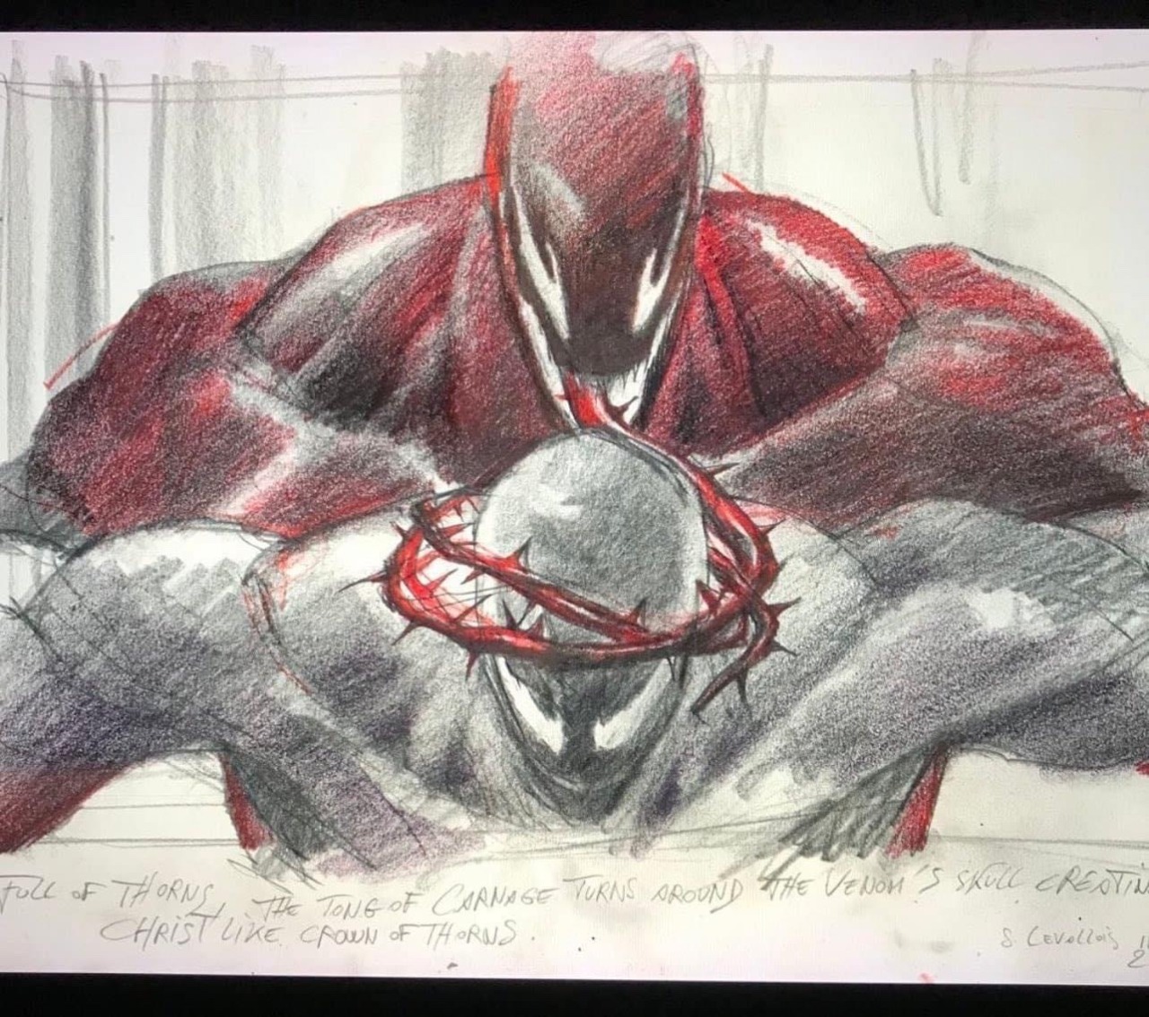 bunny-mon5ter:OFFICIAL Sketches de “Venom: Let there be Carnage”