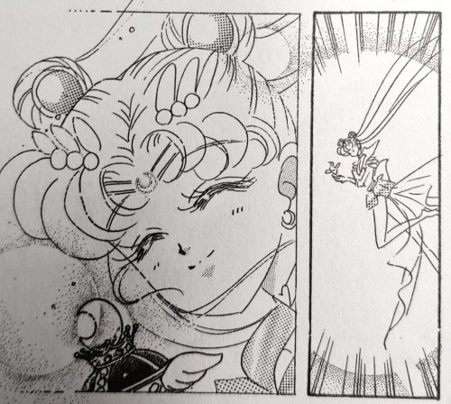 sailormoonsub:This is the face Usagi makes right before she sacrifices her life to the enemy, she&rs