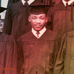 creiste:hbcubuzz:  Dr. Martin Luther King Jr. graduated from Morehouse College on June 21, 1948. He was 19. #blackhistory #HBCU #MorehouseMan #AlphaPhiAlpha http://ift.tt/1EDLXRb  He look like he knows he’s about to change the world