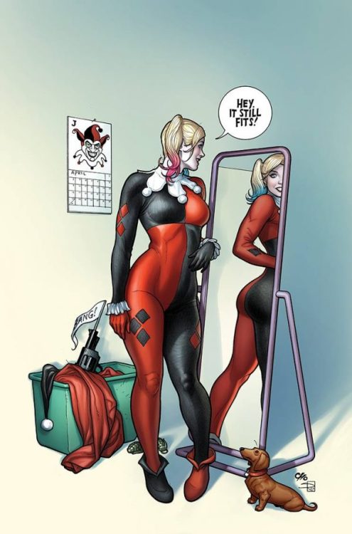 league-of-extraordinarycomics: Harley Quinn by Frank Cho who doesn’t love Harley quinn?