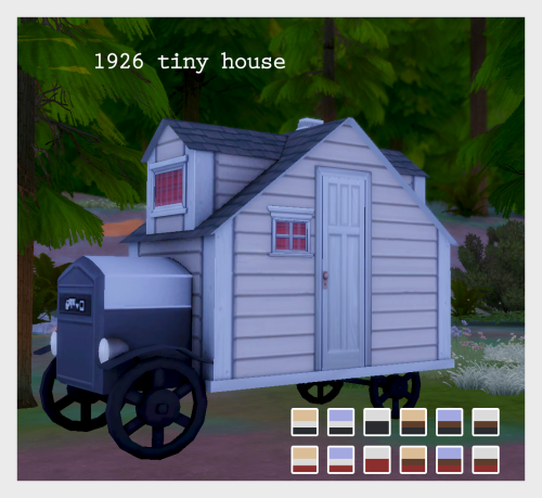 1926 tiny houseI saw this cool tiny house? caravan? and had to “recreate” it hehe. It works like a t