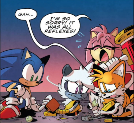 💛 Rockamillion: CEO of IDW Tails 💛 on X: @Sonicenthusiest I have too  many favorite moments to count, but for now, I'll go with the moment where  Sonic knocks some sense into