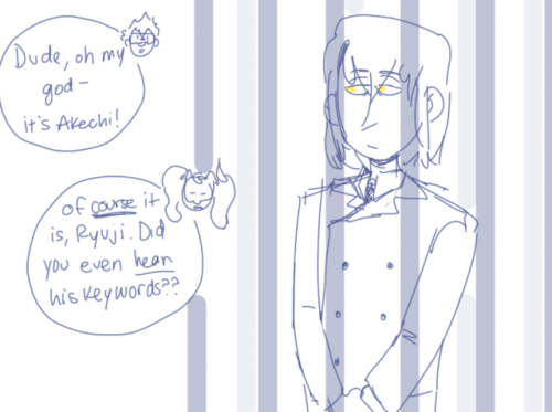 doodleodds: WELL IT’S TIME FOR ANOTHER OBSCURE PERSONA AU BECAUSE APPARENTLY I HAVE NO SELF CONTROL!