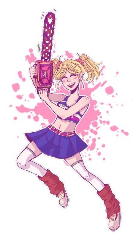 Juliet fanart ( by BunnyBones - me! ) : r/LollipopChainsaw